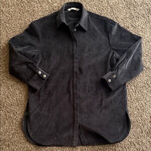 Zara Charcoal Top